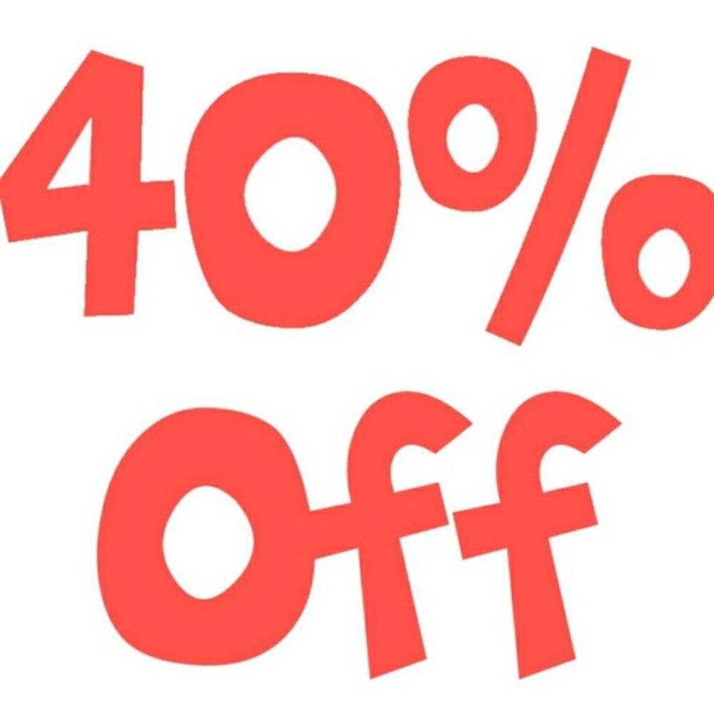 BIG SALE! 40% off any Bundle of TWO or more!